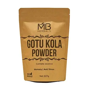 MB Herbals Gotu Kola Powder 227g | Mandupakarni | Centella Asiatica