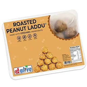 Roasted Peanut Laddu/Ladoo - 250g (20 Servings) - (Sugar-Free Low Carb High Protein Diabetes and Keto-Friendly) - Nutrient-Rich and Healthy Indian Sweets