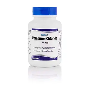 Healthvit Potassium Chloride 99 mg - 60 Tablets