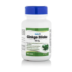 Healthvit Ginkgo Biloba 180 mg - 60 Capsules