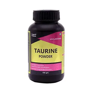 Healthvit Fitness Taurine Powder 100gm Unflavoured