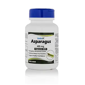 Healthvit Asparagus 400mg (Saponin 20%) 60 Capsules