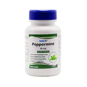 Healthvit Peppermint 30mg Healthy Stomach 60 Capsules