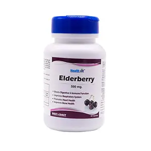 Healthvit Elderberry 500 mg 60 capsules