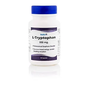 Healthvit L- Tryptophan 500 mg - 60 Capsules