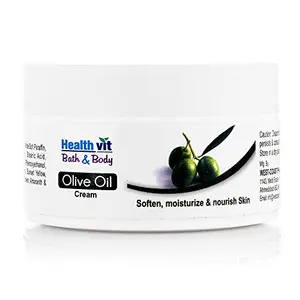 Healthvit Bath and Body Olive Oil Cream 50g