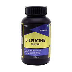 Healthvit Fitness L-Leucine Powder 100gm Unflavoured