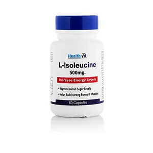 Healthvit L-Isoleucine 500 mg - 60 Capsules