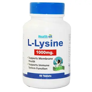 Healthvit L-Lysine 1000 mg - 60 Tablets