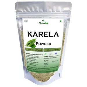 NeutraVed Herbal Essential Pure Karela Powder ( Bitter Melon Powder) 200g