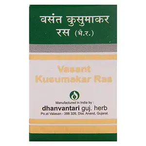 Dhanvantari Vasant Kusumakar Ras-10 Tablet