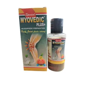 Myovedic Plus Pain Relief Ayurvedic Oil -For Joint Pains Muscular Pain Advanced Ayurvedic pain Relief oil