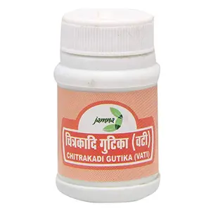 Jamna Chitrakadi Gutika Vati - 80 Tablets