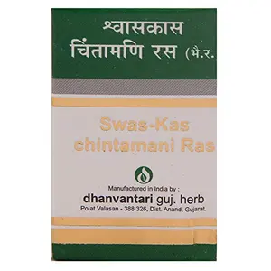 Dhanvantari Swaskas Chintamani Ras - 20 Tablet