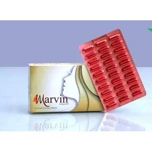 SG Phyto Pharma Pvt. Ltd. Marvin Capsules (120 Cap)- Pack-1