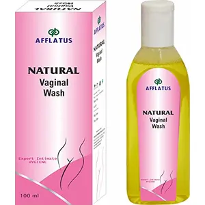 Afflatus Feminine Intimate Hygiene Natural Vaginal Wash || pH Balanced || Hypoallergenic & Paraben Free- 100ml