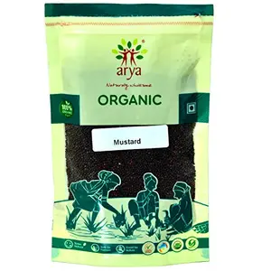Arya Farm Certified Organic Rai ( Black Mustard Seeds ) 100g