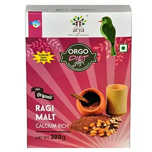 Arya Farm Organic Ragi Malt 300 g