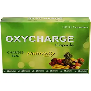 Afflatus Ayurvedic Oxycharge Anti-Oxidant Immunity & Energy Booster- 30 Capsules