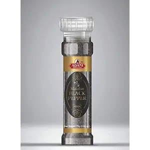 Adani Spices Malabar Black Pepperrinder Bottle (75m)