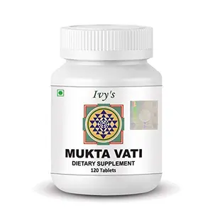 Ivy's Mukta Vati | Blood Pressure Support Supplement | Blood Pressure Support | Hypertension Supplement | Blood Circulation Supplement