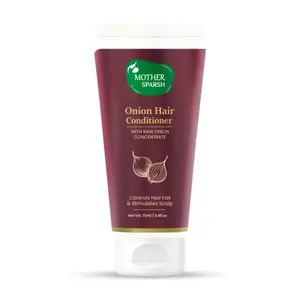 Mother Sparsh Onion Hair Conditioner with Raw Onion Concentrate | Suitable For Women & Men | 75ml