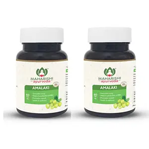 Maharishi Ayurveda Organic Amalaki Tablets | Amla Rasayana | Detoxifies Body | Rich In Vitamin C | Boosts Immunity | Improves Digestion | Helps in Products of RBC (120 Tablets)