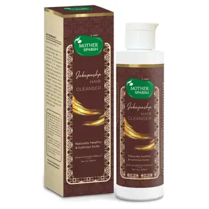 Mother Sparsh Jabapushp Hair Shampoo for Strong and Healthy Hair | Ayurvedic Shampoo With Medicinal Properties to Preserve Hair Health & Controls Hair Fall - 200ml