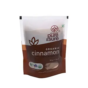 Pure & Sure Organic Cinnamon Powder 50Gms