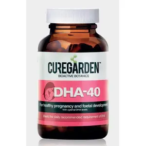 Curegarden DHA 40 Health Hero For Mother & Baby | Docosahexaenoic acid - Improves Foetal Health Maternal Health Supports Foetal Development
