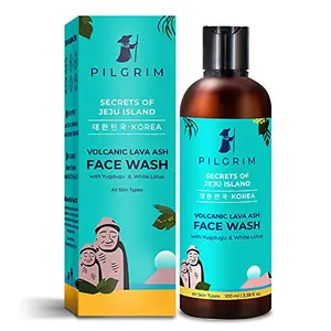 Pilgrim Mild Face Wash Cleanser for Deep Pore Cleansing Oil Control Pollution DefenceDry Oily and Acne Skin Korean Beauty Secrets