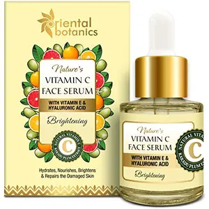 Oriental Botanics Nature's Vitamin C Brightening Face Serum 20 ml with Natural Vitamin C Kakadu Plum for Radiant & Smooth Skin | Cruelty Free & Vegan | Paraben Free