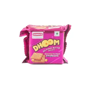 SOBISCO Dhoom Delicious Butter Biscuits Makhhan ka swad Kalonji ke sath (37g) (Pack of 48)