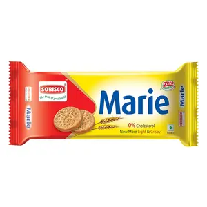 SOBISCO Original MARIE Biscuit - 0% Cholesterol More light and Crispy (Pack of 5)