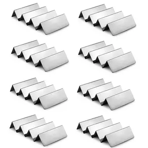 Dynore Set of 8 Stainless Steel Taco Holder