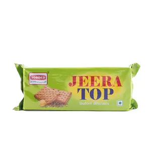 SOBISCO Jeera Top Butter Biscuits (130g) (Pack of 20)