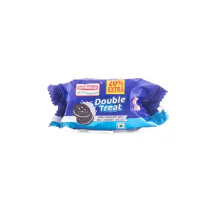 SOBISCO Double Treat Dark Chocolate with Milk Sandwich Cream Biscuits (30g) (Pack of 48)
