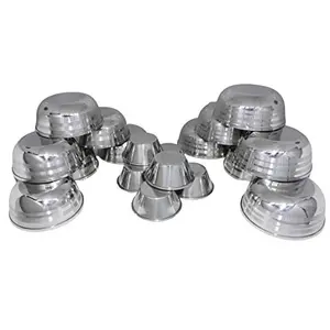 Dynore Set of 18 multisize Bowl Set