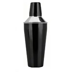 Dynore Stainless Steel Black Cocktail Shaker 500 ml