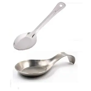 Dynore Single Spoon Rest with Cooking Spoon