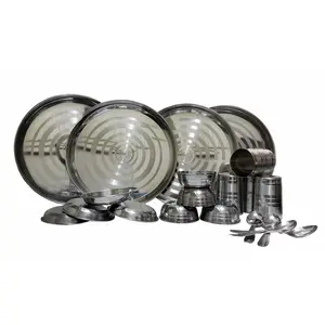 Dynore 20 pcs Stainless Steel Dinner Set
