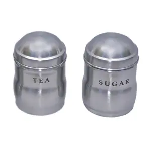 Dynore Set of 2 Tea and Sugar Maharaja canisters