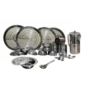 Dynore 24 pcs Stainless Steel Dinner Set