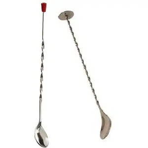 Dynore Stainless Steel Set of 2 - Bar Spoon and Crusher