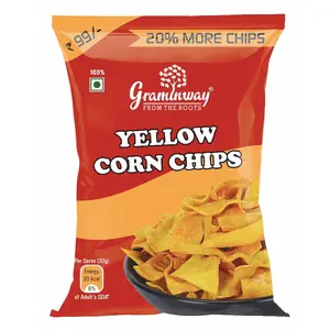 GRAMINWAY  High in Fiber Tasty & Healthy Snacks Diet Corn Chips
