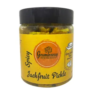 GRAMINWAY  Spicy Jackfruit Pickle | Kathal ka Achar 200 gm
