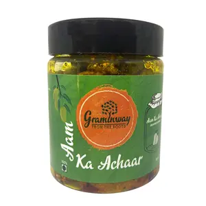 Graminway Aam Ka Achar |Mango Pickle 200 gm ( Pack of 1 )