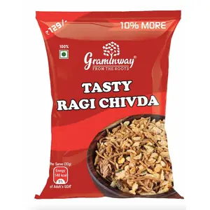 Graminway Tasty Ragi Chiwda -160gm ( Pack of 1 )