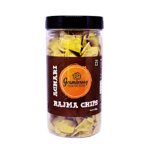 GRAMINWAY  High in Fiber Tasty & Healthy Snacks Diet Rajma Chips