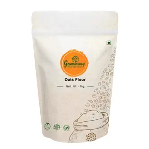 GRAMINWAY Oats Flour  1kg Healthy & Tasty